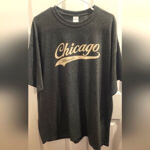 Gildan Gray Short Sleeve Chicago Tee